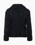 Black Astrakhan Short Jacket